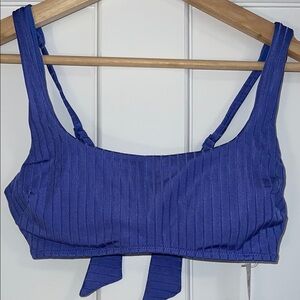 Aerie Blue Bikini Top